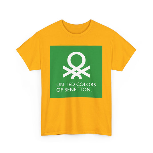 United Colors of Benetton Retail Store Vibrant Diversity Logo T-Shirt