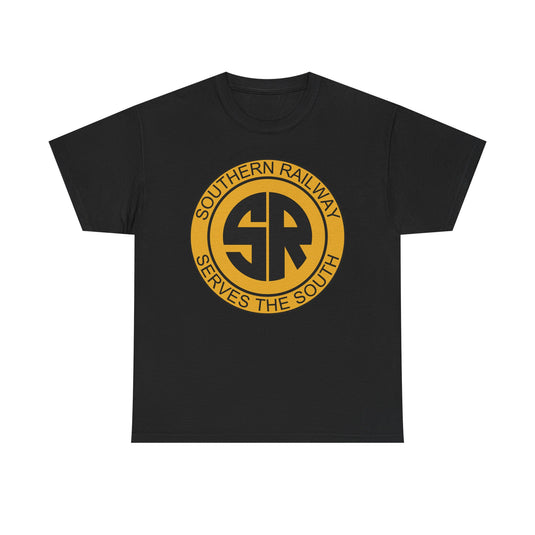 Southern Railway Black Logo Vintage Train Railroad T-Shirt
