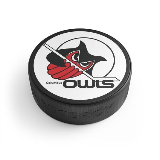 Columbus Owls Ohio International League '73-'77 Hockey Puck