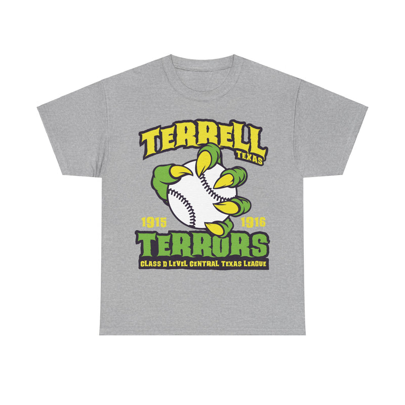 Load image into Gallery viewer, Terrell Terrors Est 1915 Texas Baseball T-shirt
