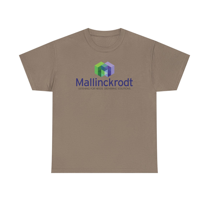 Load image into Gallery viewer, Mallinckrodt Listening For Needs Delivering Solutions T-Shirt Tee
