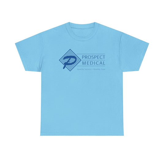 Prospect Medical T-Shirt Defunct Healthcare Company Bankrupt Logo Tee