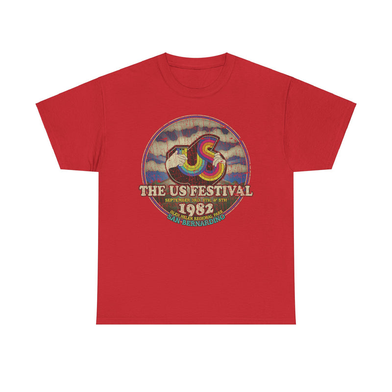 Load image into Gallery viewer, US Festival 1982 Glen Helen Music Technology Concert Festival T-shirt
