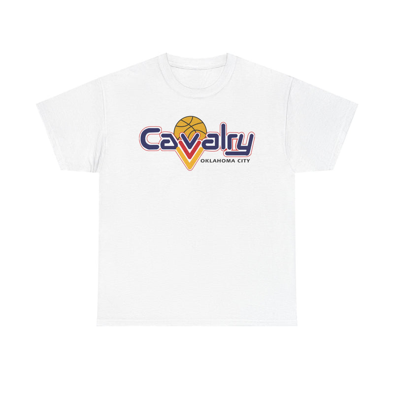 Load image into Gallery viewer, Oklahoma City Cavalry 1990-1997 CBA Basketball T-shirt
