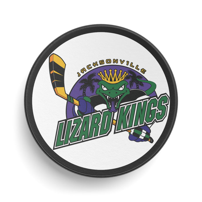 Jacksonville Lizard Kings Florida East Coast League 1995-2000 Hockey Puck