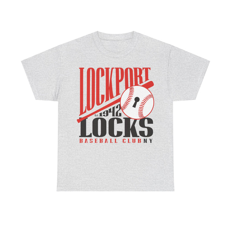 Load image into Gallery viewer, Lockport Locks Est 1942 New York Baseball T-shirt
