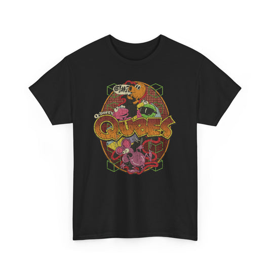 Qberts Qubes 1983 Nostalgic Video Game T-shirt