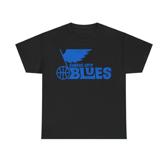 Kansas City Blues Basketball Team Nostalgic Retro T-shirt