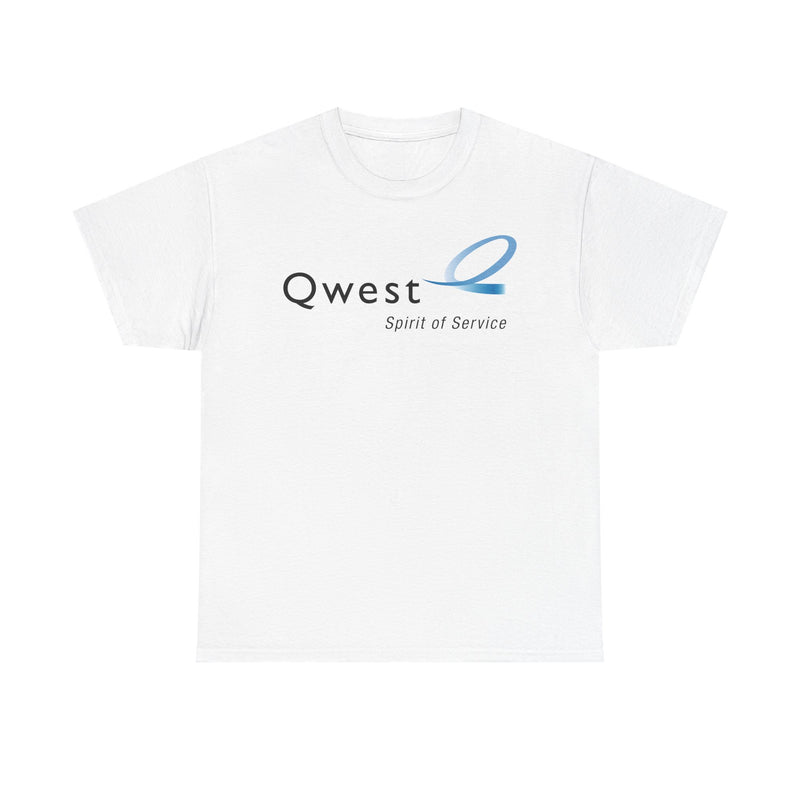 Load image into Gallery viewer, Qwest Spirit of Service Telecommunications Company Logo T-Shirt
