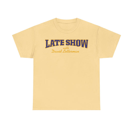 Late Show David Letterman TV Show Nostalgic T-shirt