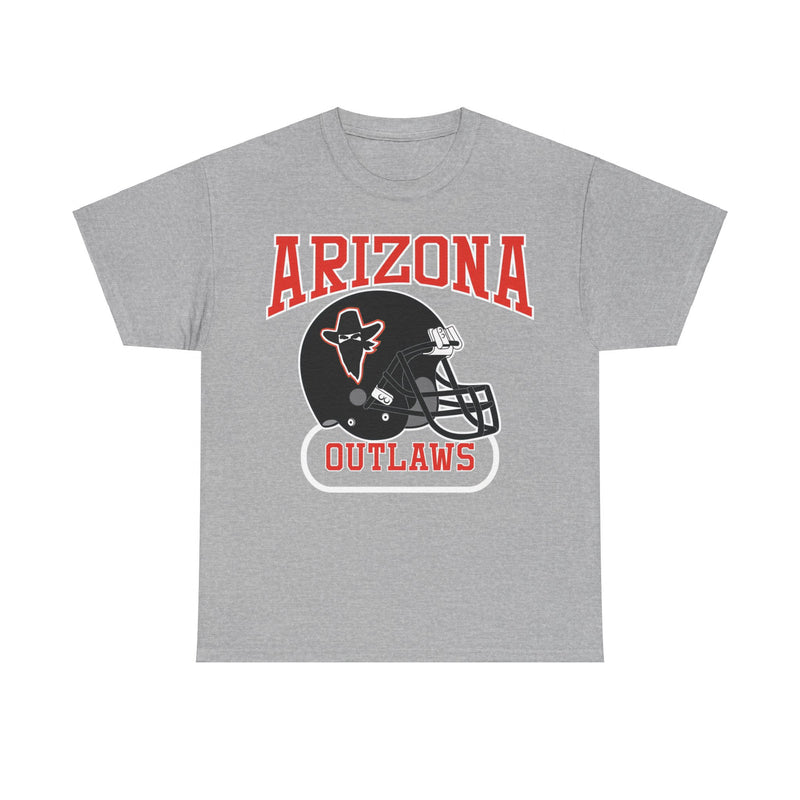 Load image into Gallery viewer, Arizona Outlaws Helmet Logo Football Team T-shirt
