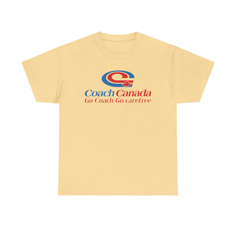 Load image into Gallery viewer, Coach Canada Go Coach Go Carefree Logo Graphic T-Shirt Rare Defunct Brand Tee
