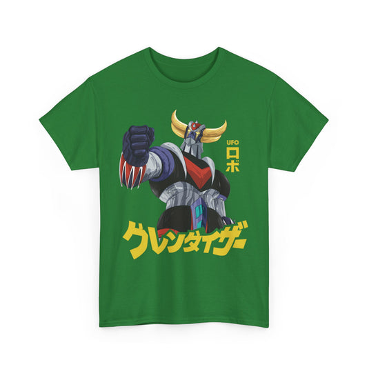 UFO Robot Goldrake Grendizer Atlas 1975-1977 Japan Animated TV Show T-shirt