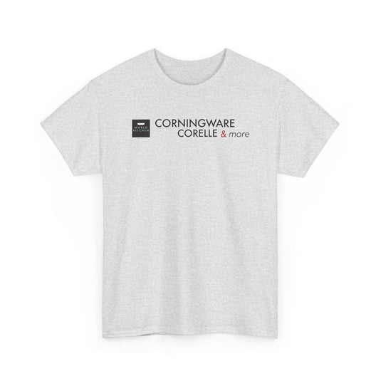 CorningWare Corelle T-Shirt - Classic Kitchenware Company Logo Tee
