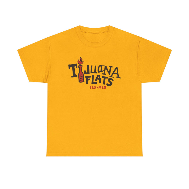 Load image into Gallery viewer, Tijuana Flats Tex-Mex T-Shirt Bankrupt Restaurant Chain Logo Tee
