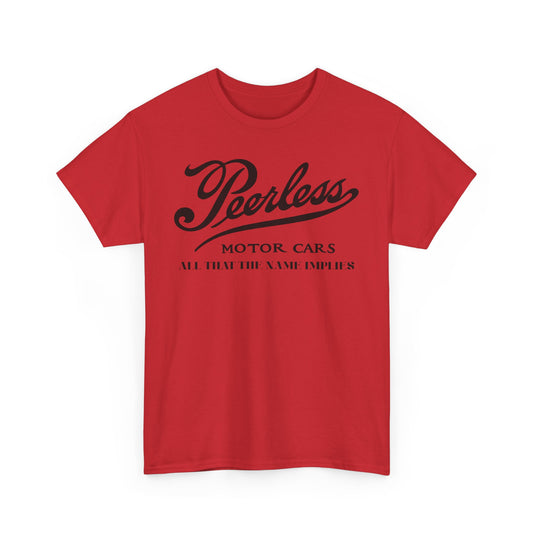 Peerless Motor Cars All That The Name Implies Vintage Logo T-shirt