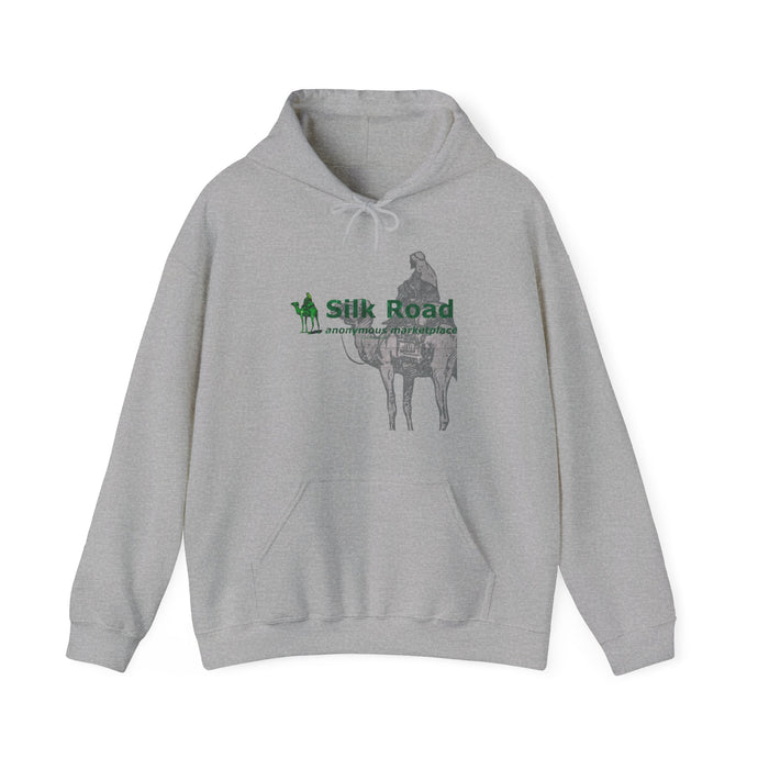 Silk Road Anonymous Marketplace Nostalgic Logo Pullover Hoody