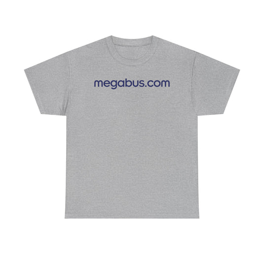 Megabus.com Defunct Bus Service T-Shirt Budget Travel Transportation Company Tee