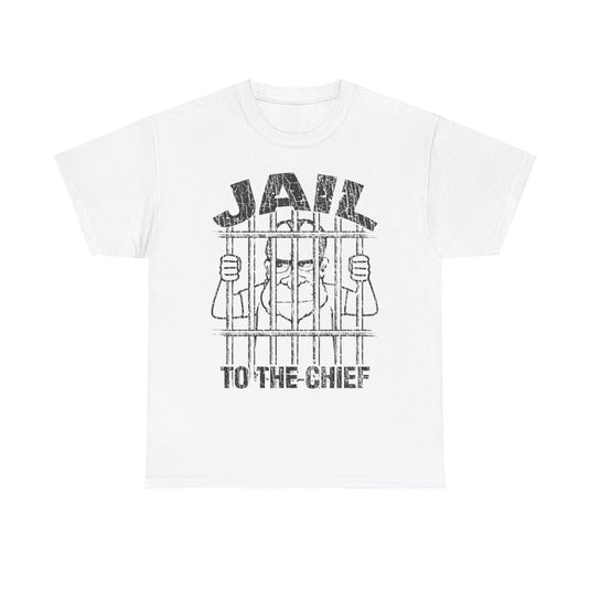 Jail to The Chief 1974 Richard Nixon Political T-shirt