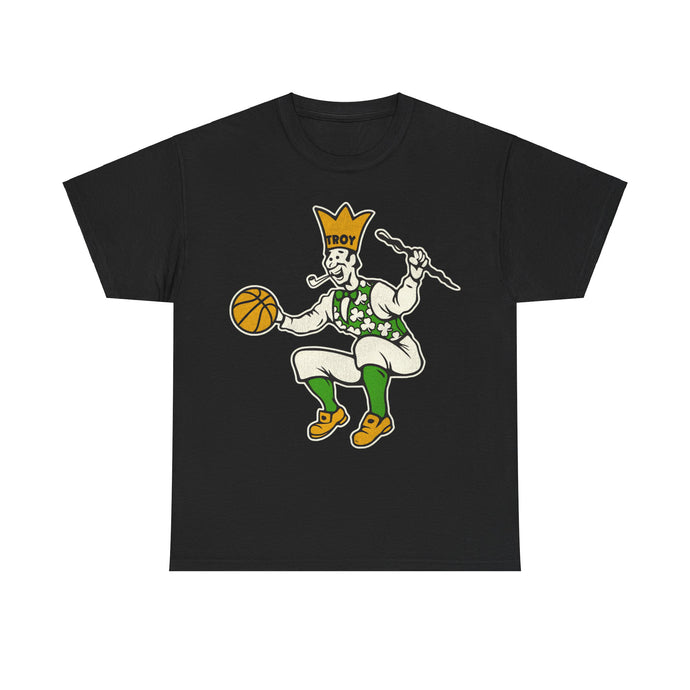 Troy Celtics Basketball Team Nostalgic Retro T-shirt