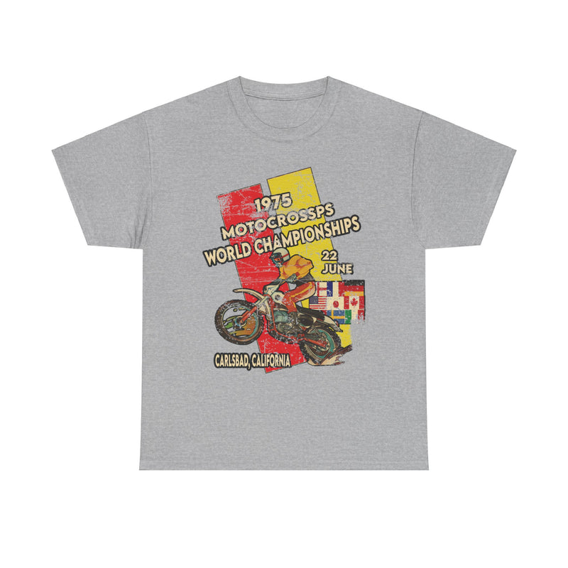 Load image into Gallery viewer, Motocross  World Championships 1975 California T-shirt
