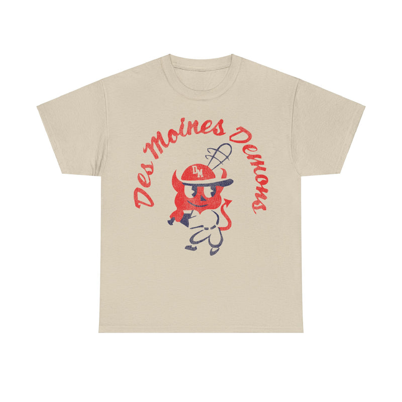 Load image into Gallery viewer, Des Moines Demons Nostalgic Retro Baseball Team T-shirt
