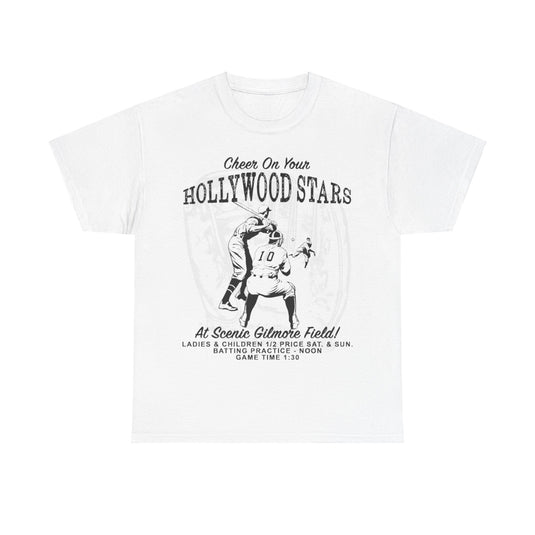 Hollywood Stars Baseball Team Nostalgic T-shirt