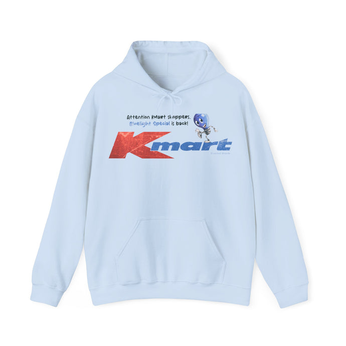 Kmart Retail Store Bluelight Special Tribute Nostalgic Logo Pullover Hoody