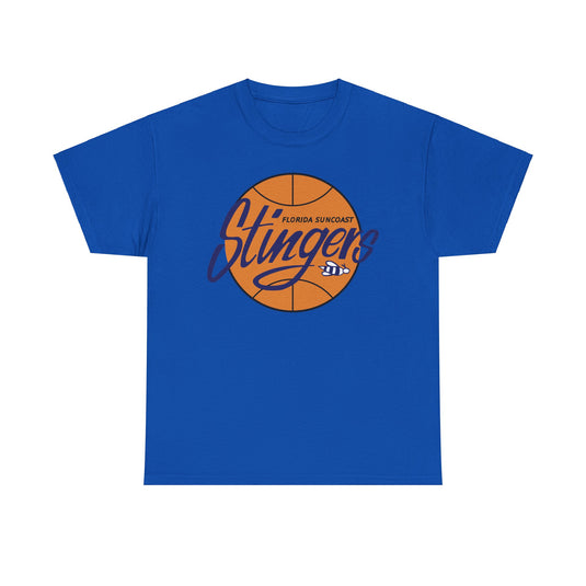 Florida Stingers CBA Basketball 1985-1986 T-shirt