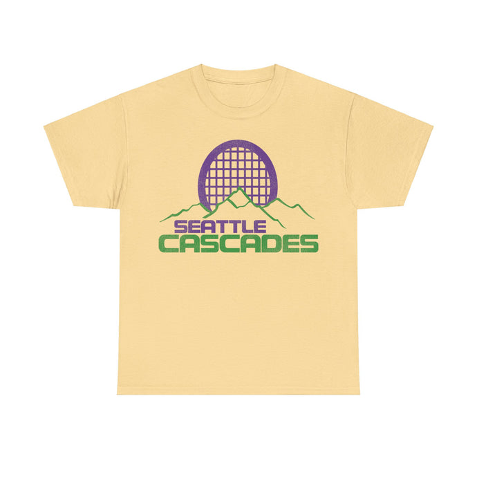 Seattle Cascades Tennis Team Retro Nostalgic T-shirt