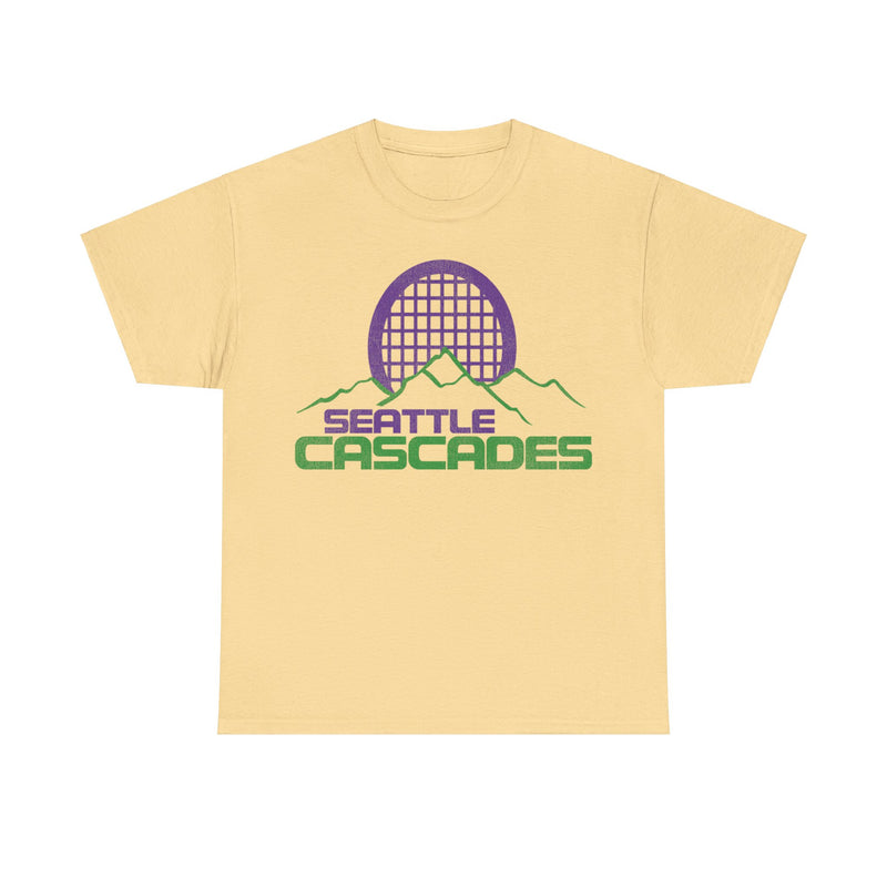 Load image into Gallery viewer, Seattle Cascades Tennis Team Retro Nostalgic T-shirt
