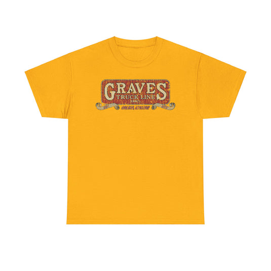 Graves Truck Line Kansas Trucking T-shirt