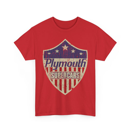 Plymouth Supercars Logo Nostalgic Car T-shirt