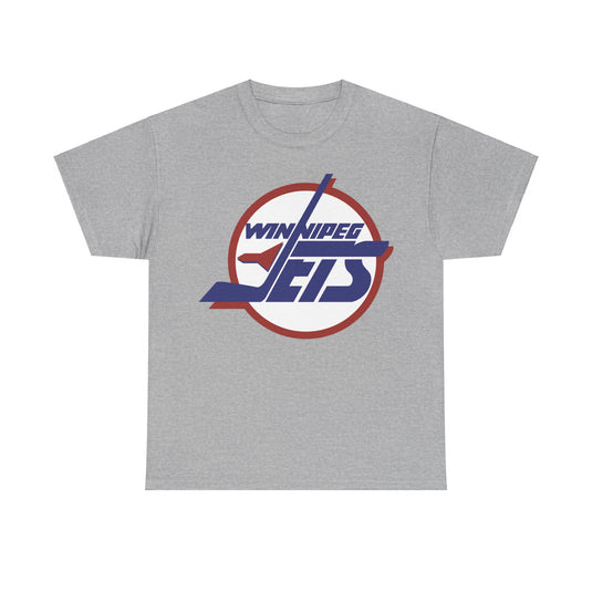 Winnipeg Jets Logo Hockey Team T-shirt