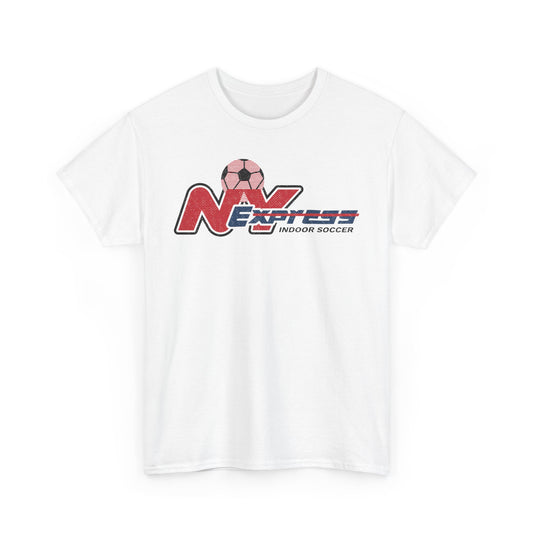 New York Express Major Indoor Soccer League 1986-1987 T-shirt