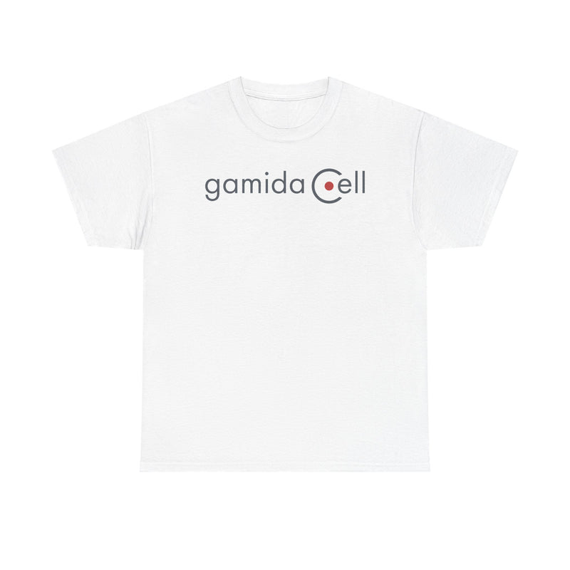 Load image into Gallery viewer, Gamida Cell T-Shirt Bankrupt Biotech Company Defunct Logo Tee

