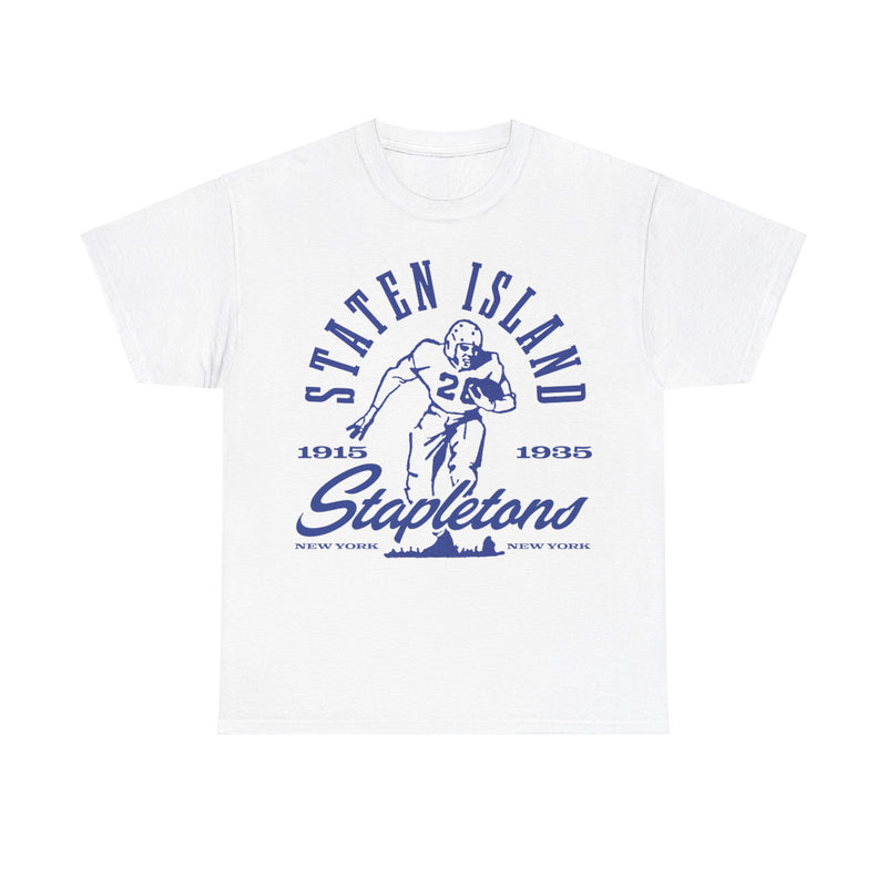 Load image into Gallery viewer, Staten Island Stapletons 1915-1935 New York Football T-shirt
