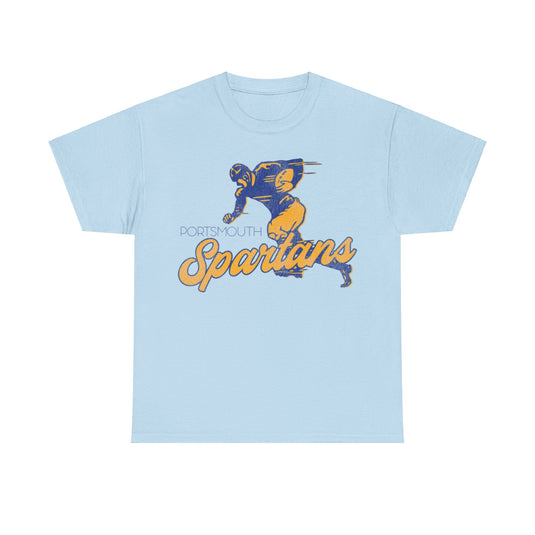 Portsmouth Spartans Retro Nostalgic Football T-shirt