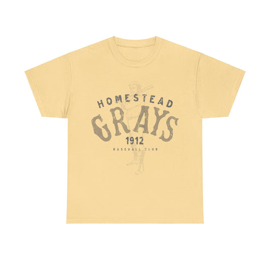 Homestead Grays 1912 Baseball Nostalgic Retro T-shirt