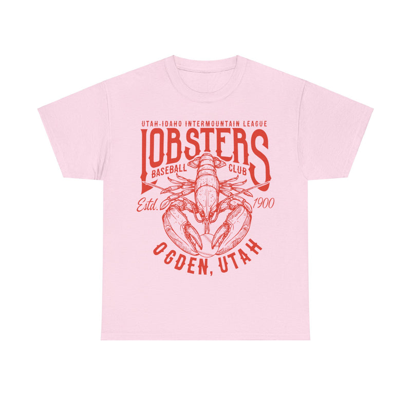 Load image into Gallery viewer, Ogden Lobsters Est 1900 Utah Baseball Team T-shirt
