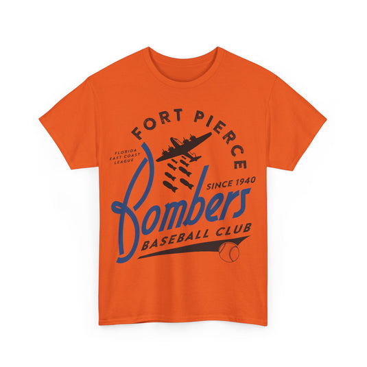 Fort Pierce Bombers Est 1940 Florida Baseball T-shirt