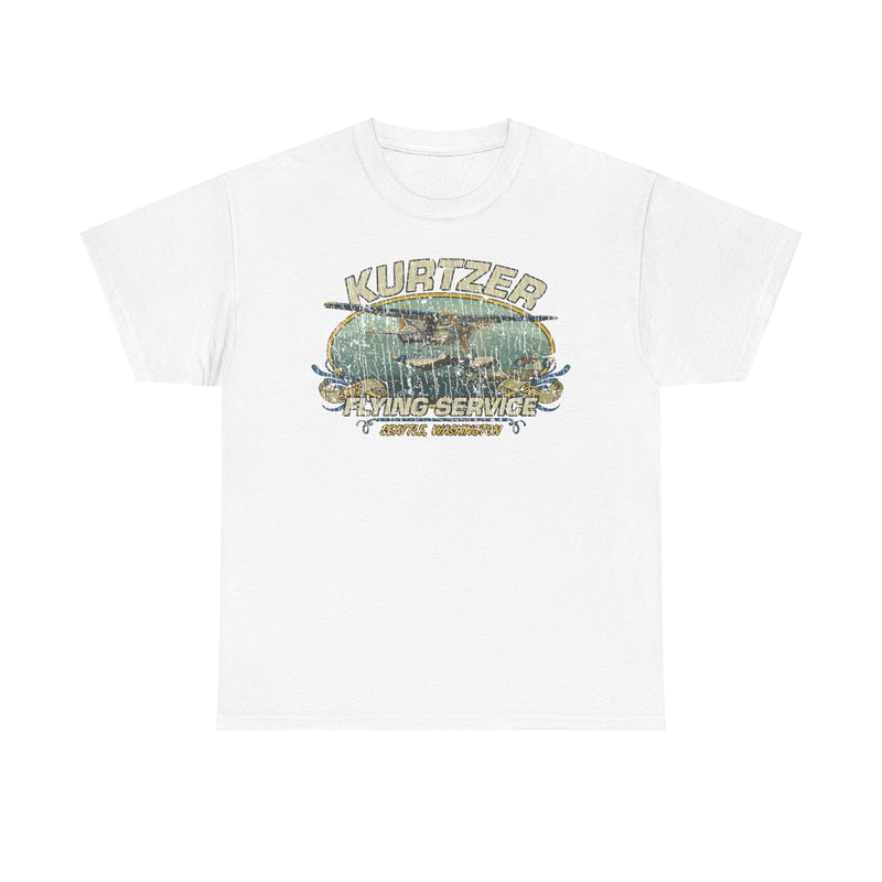 Load image into Gallery viewer, Kurtzer Flying Service 1928 Seattle Washington T-shirt
