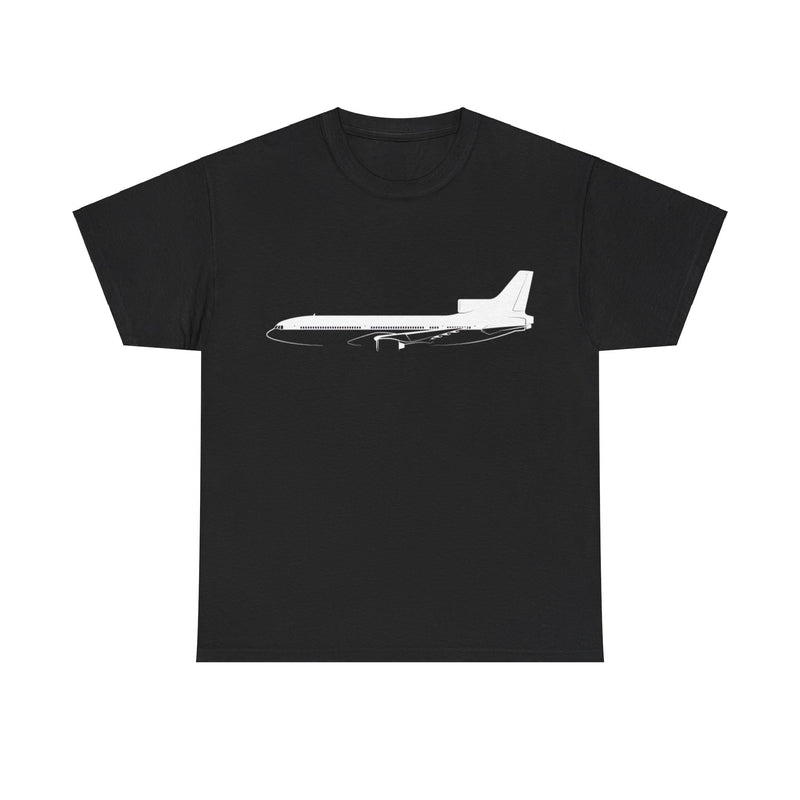 Load image into Gallery viewer, Lockheed L-1011 TriStar Silhouette Airplane T-shirt
