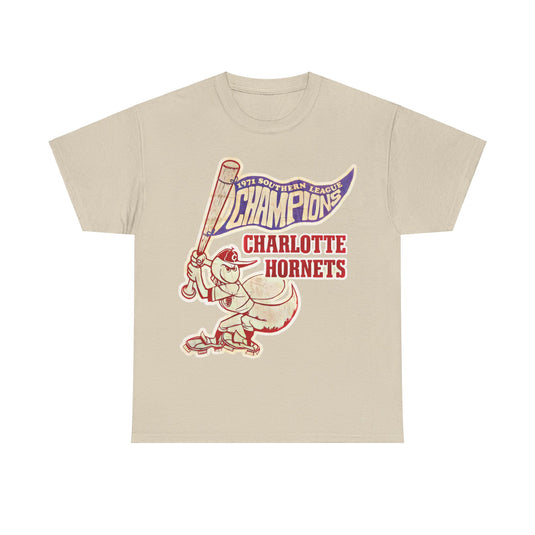 Charlotte Hornets 1971 Southern League Baseball T-shirt