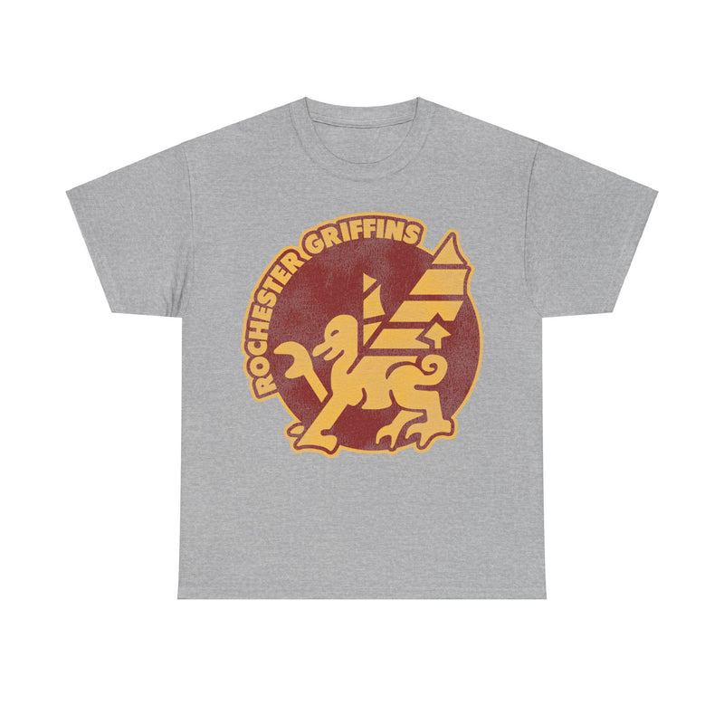 Load image into Gallery viewer, Rochester Griffins Lacrosse Team Nostalgic Retro Logo T-shirt
