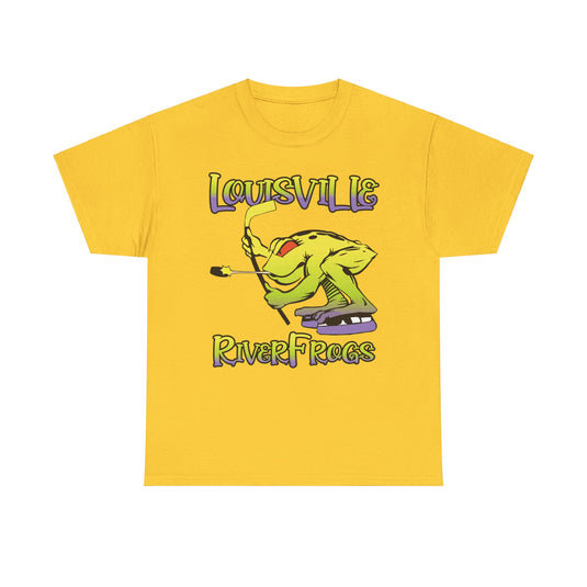 Louisville RiverFrogs East Coast Hockey League 1995-1998 Kentucky T-shirt