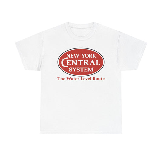 New York Central Water Level Route Railroad Logo Vintage T-Shirt