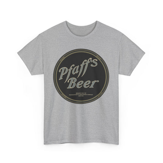 Pfaff's Beer Boston Massachusetts Brewery Company Logo T-Shirt