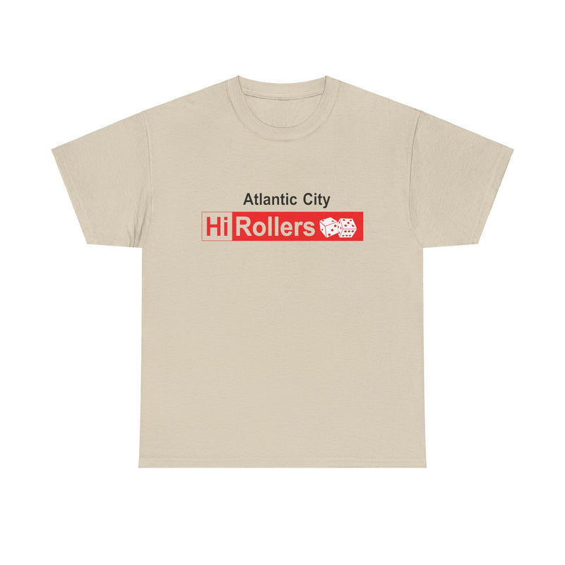 Load image into Gallery viewer, Atlantic City Hi Rollers CBA New Jersey Basketball T-shirt
