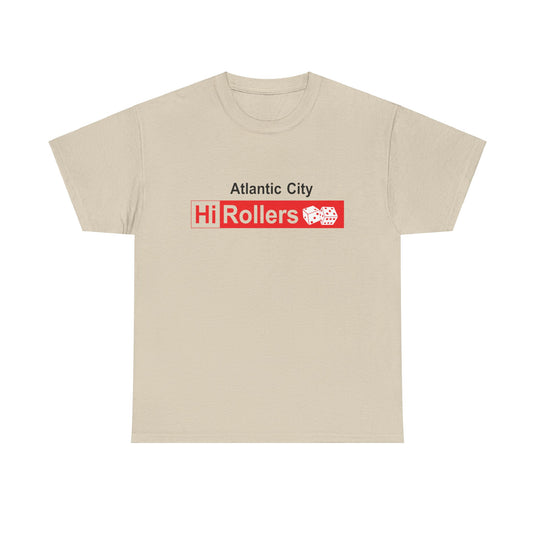 Atlantic City Hi Rollers CBA New Jersey Basketball T-shirt